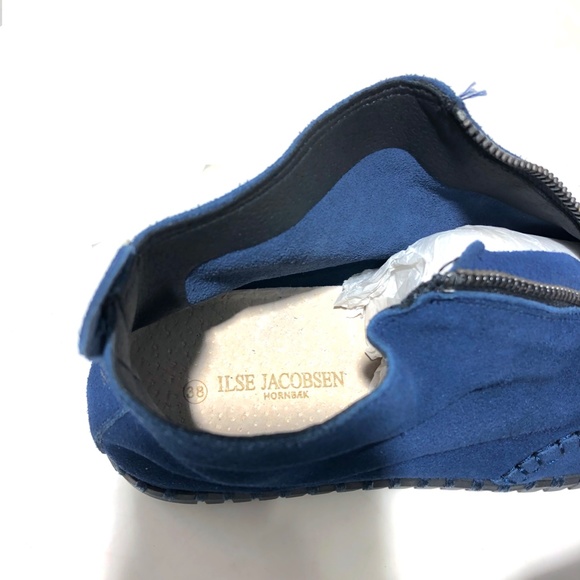 ILSE JACOBSEN Tulip front zip suede bootie Size 38 - Picture 4 of 6